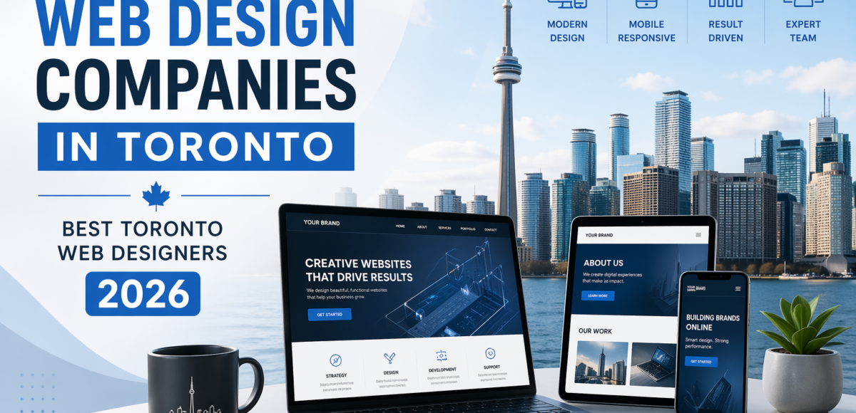 professional web design company building custom website for business