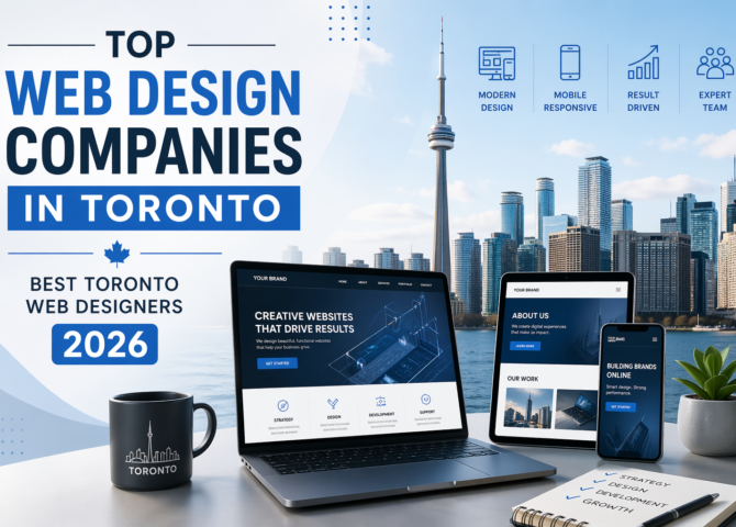 professional web design company building custom website for business