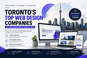 Top web design companies in Toronto creating modern business websites