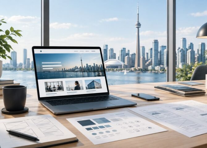 Toronto web design agency hero image