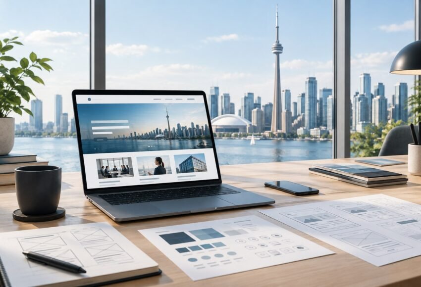 Toronto web design agency hero image